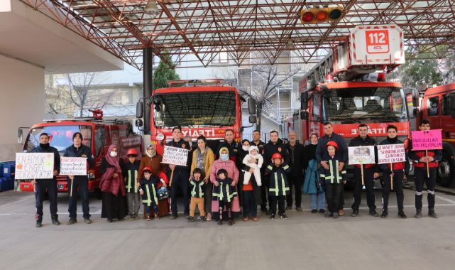 Özel Öğrenciler İtfaiye Teşkilatının Konuğu Oldu