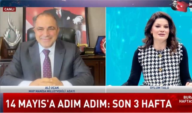 MHP Manisa Milletvekili Adayı Ali Uçak, Habertürk&#039;te seçmene seslendi