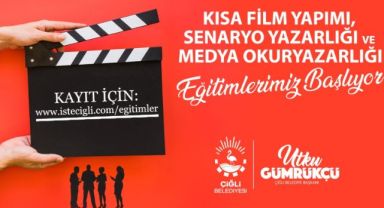 Çiğli'de Medya ve Sinema Eğitimlerinin Kayıtları Başladı