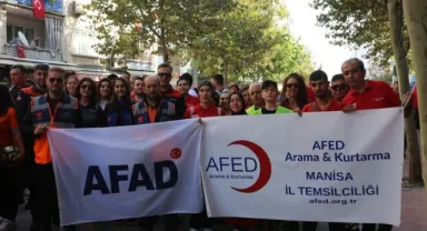 AFED Arama  Kurtarma Derneği Manisa İl Temsilciliğin Filistin’e Destek