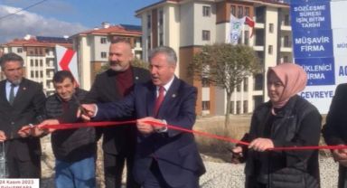 SELÇUK ÖZDAĞ'DAN TEMSİLİ TOKİ AÇILIŞI
