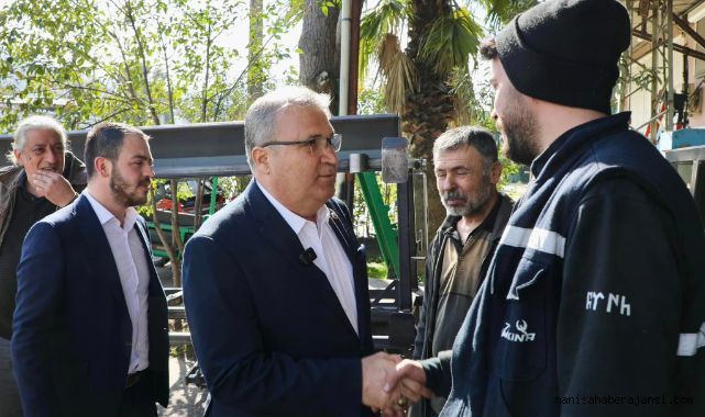 BAŞKAN ÇERÇİ ODA BAŞKANLARI VE ESNAF İLE BULUŞTU