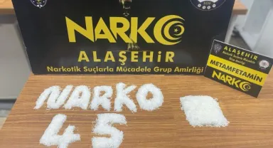 Alaşehir'de 595 Gram Metamfetamin Ele Geçirildi, 2 Kişi Tutuklandı!