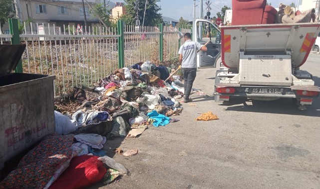 Şehzadeler’de Günde 6  Ton Atık Toplanıyor