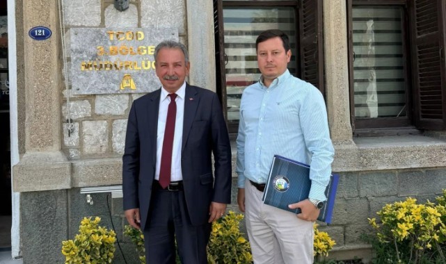 Başkan Nurlu T.C.D.D. ile Projeleri Görüştü