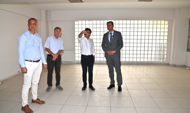 Başkan Zeyrek, Kent Lokantası çalışmalarını yerinde inceledi