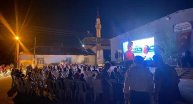 Yunusemre'de Açık Hava Sinema Akşamları Başladı