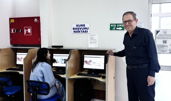 HALK EĞİTİM KURS BAŞVURU NOKTASI HİZMETE AÇILDI