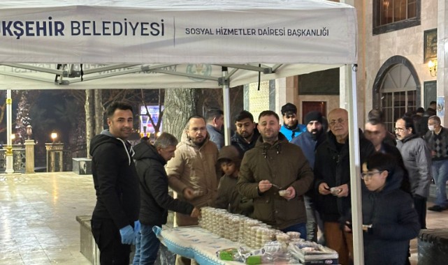 Büyükşehir'den Vatandaşlara Kandil Helvası