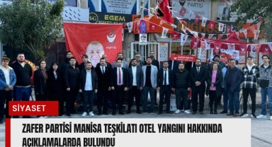 Zafer Partisi Manisa İl Başkanlığı’ndan Kartalkaya’daki Yangın İçin Taziye ve Tepki Mesajı