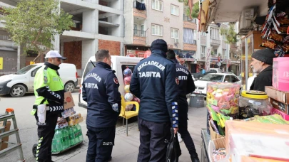 Şehzadeler Zabıtası'ndan Alaybey'de İşgaliye Denetimi