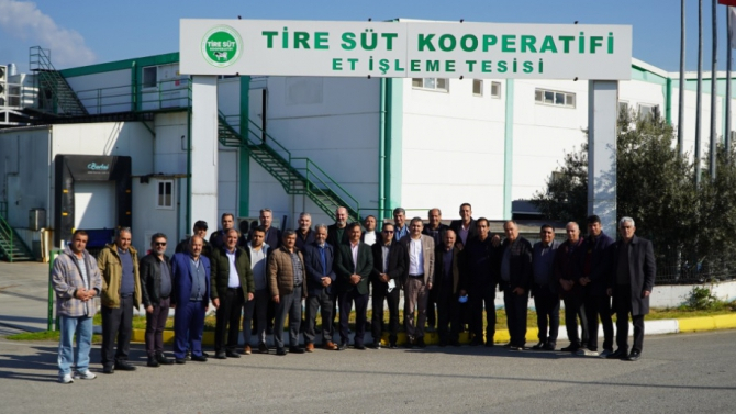 İran Heyetinden Tire Süt Kooperatifi’ne Ziyaret