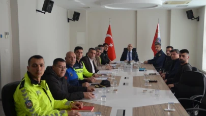 İlçe Trafik Tedbirleri Toplantısı Gerçekleştirildi