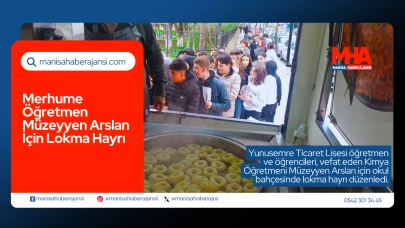 Merhume Öğretmen Müzeyyen Arslan İçin Lokma Hayrı