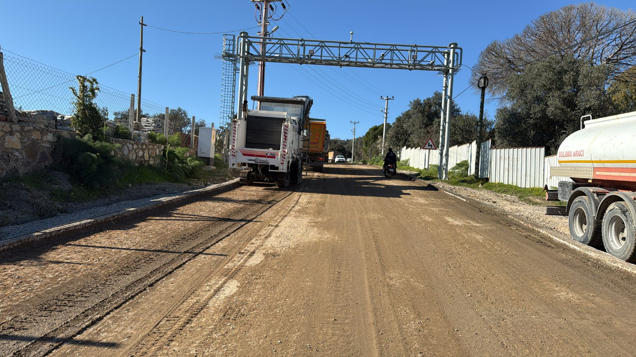 Büyükşehir’den Bodrum’a 28 Milyon TL’lik Yol Yatırımı