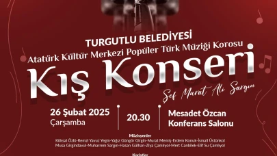 Turgutlu Belediyesi’nden Müzikseverlere Kış Konseri