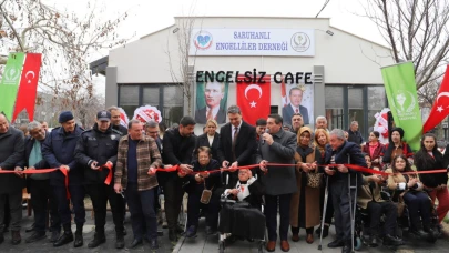 Engelsiz Kafe Saruhanlı’da Hizmete Açıldı