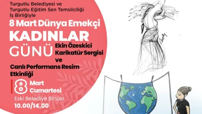 Turgutlu Belediyesi’nden 8 Mart’a Özel Sanat Etkinliği