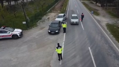 Akhisar’da Drone Destekli Trafik Denetimi Yapıldı