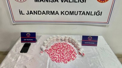 Manisa’da Sentetik Hap Operasyonu