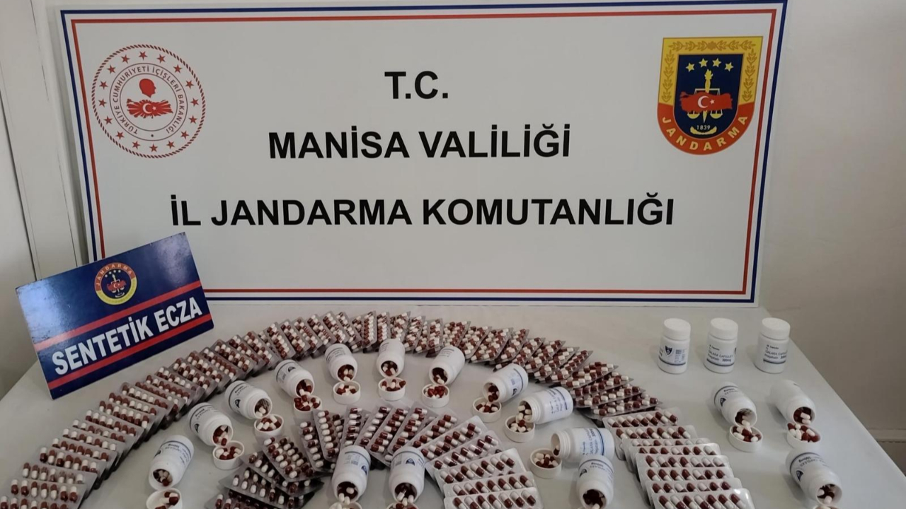 Manisa’da Uyuşturucu Operasyonu: 2.270 Sentetik Hap Ele Geçirildi