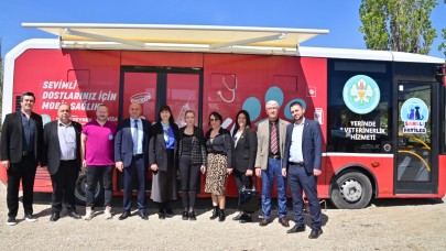 Vetbüs ve Rehabilitasyon Merkezi Gölmarmara’da Hizmete Başladı