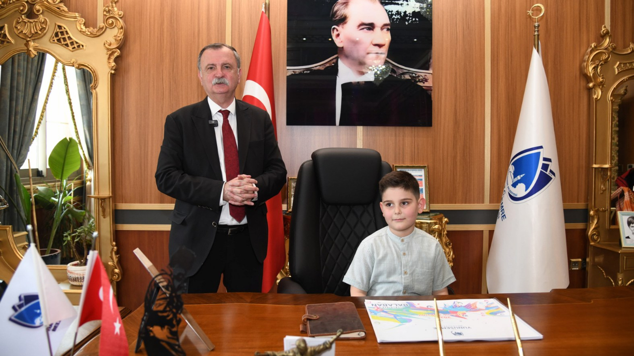 Başkan Balaban’dan Anlamlı Devir: Koltuk Çocukların