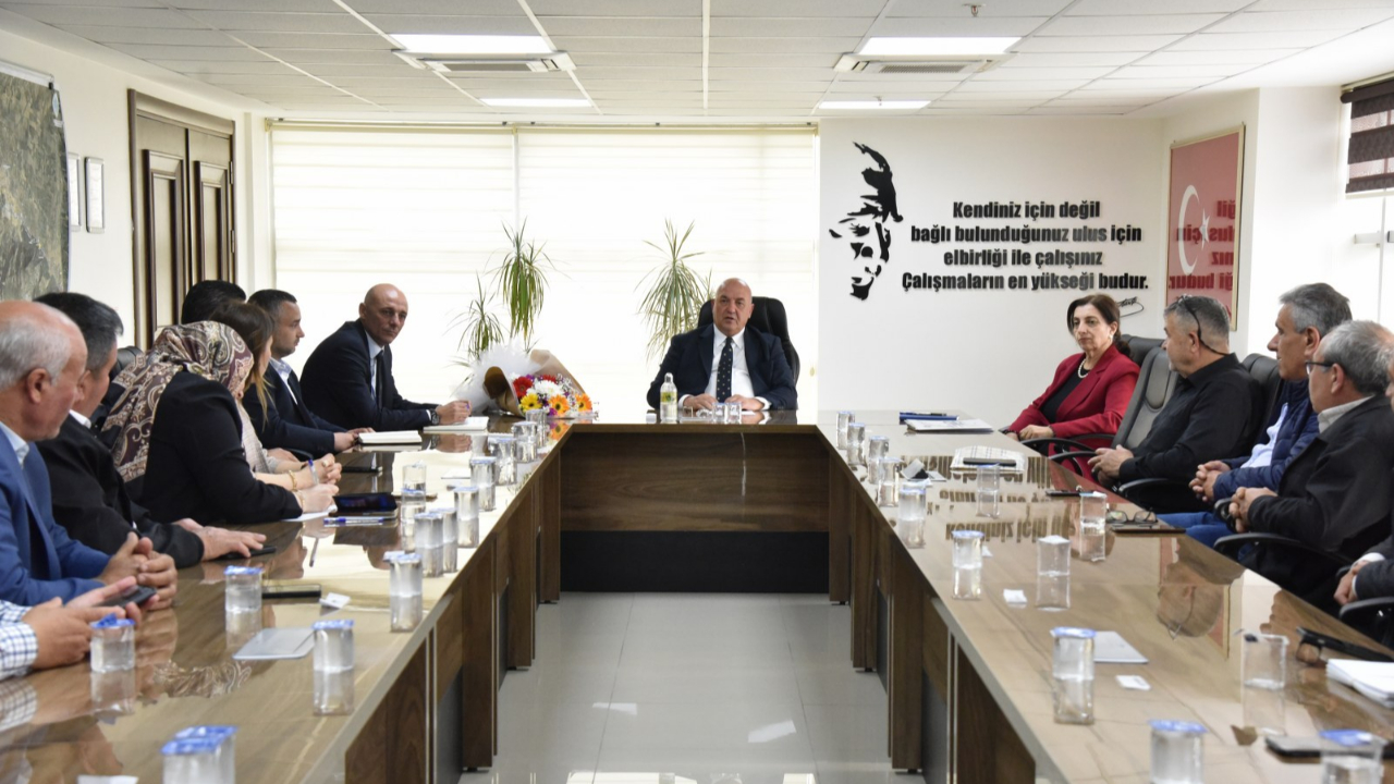 Yunusemreli Muhtarlar MASKİ’de Taleplerini İletti