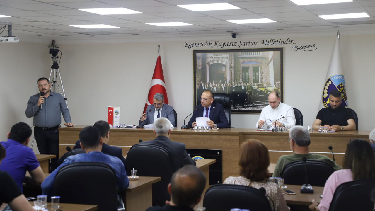 Turgutlu Meclisi Mayıs Ayında 8 Gündem Maddesini Görüştü