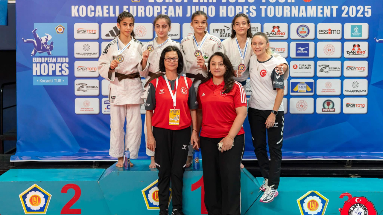 Yunusemreli Judocular Avrupa Kupası’ndan Madalyayla Döndü
