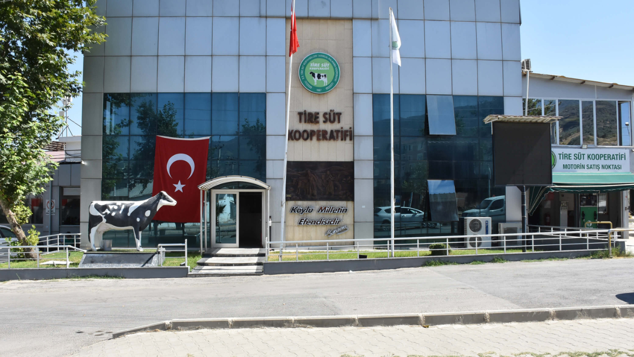 Tire Süt Kooperatifi’nden Yangın Bölgesine Dayanışma Eli