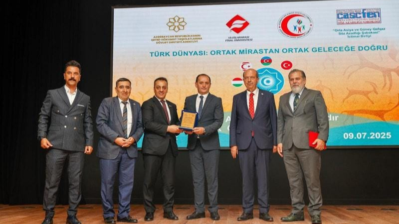 Başkan Hoşgül, KKTC&#039;deki &quot;Ortak Mirastan Ortak Geleceğe&quot; Konferansına Katıldı
