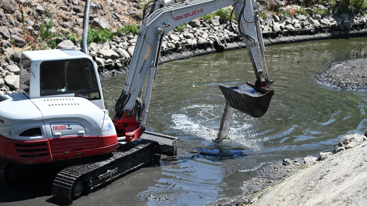 Kent Parkı Deresi Temizlendi, Doğaya Nefes Geldi