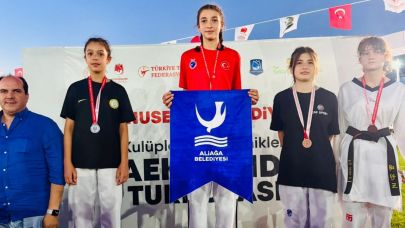 Aliağalı Taekwondocular Manisa’dan Üçüncülük Kupasıyla Döndü