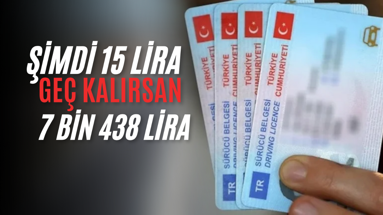 Eski tip ehliyetlerin yenilenmesi için &quot;son 10 gün&quot; uyarısı!