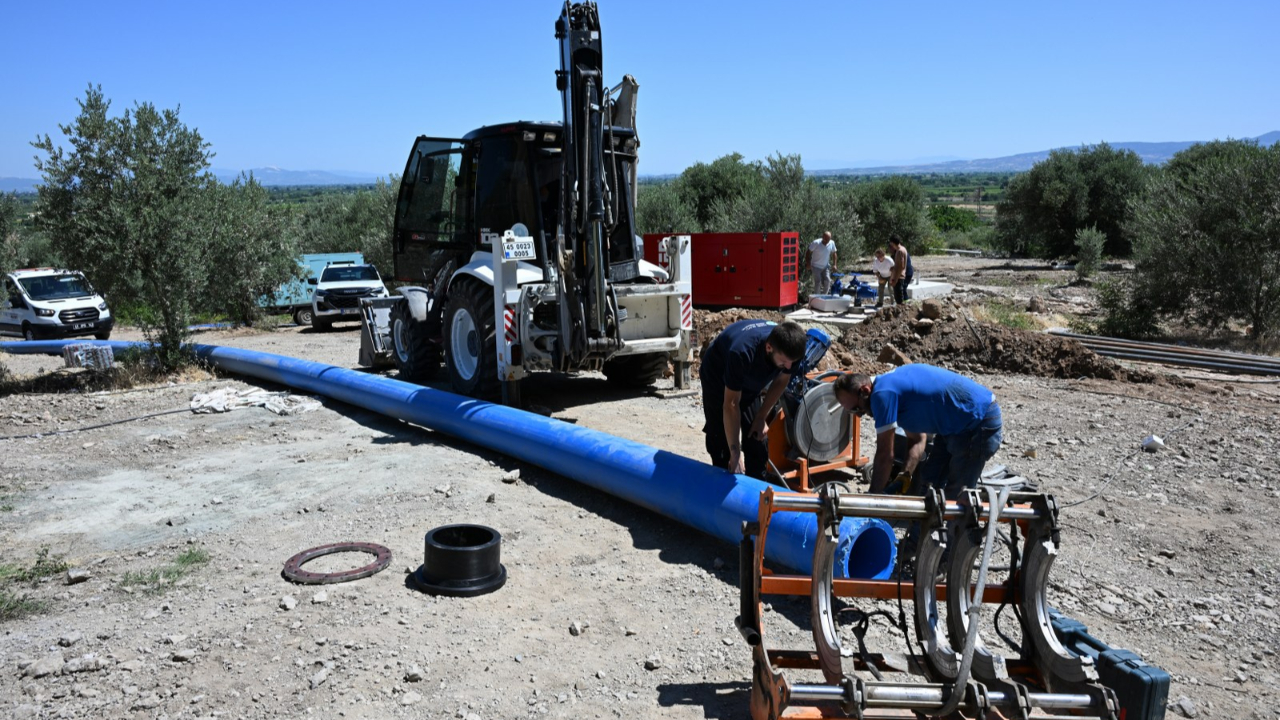 Manisa Merkeze 7 Yeni Sondaj: İçme Suyu Kapasitesi Artırıldı