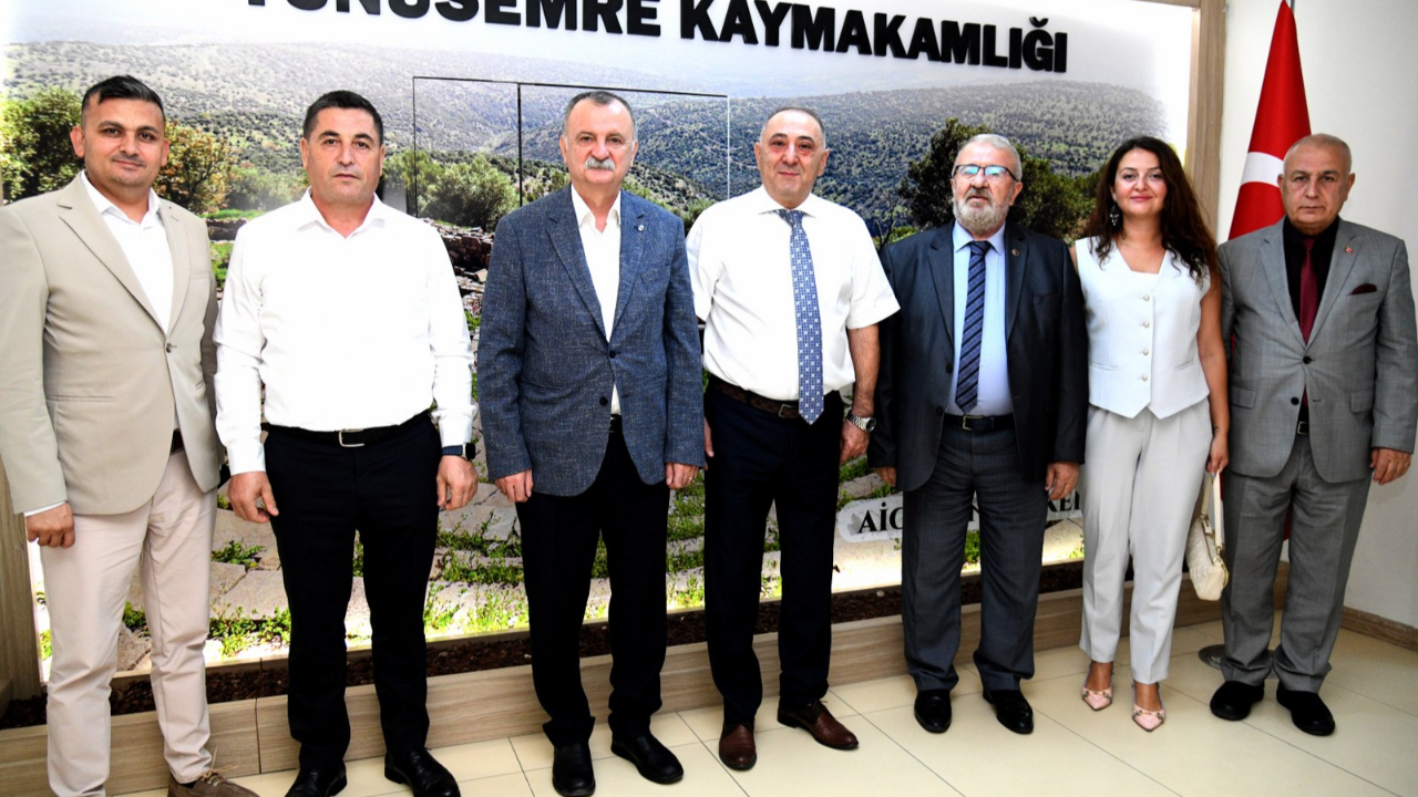 Başkan Balaban’dan Kaymakam Cantürk’e Hayırlı Olsun Ziyareti