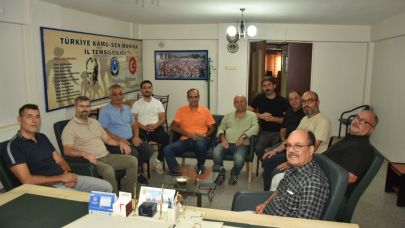 Türkiye Kamu-Sen Manisa’da Vefa Buluşması: Tulukçuoğlu’na Veda