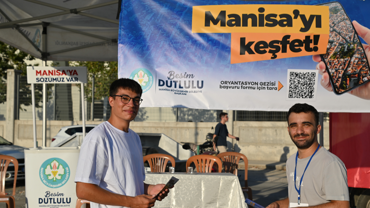 Manisa Büyükşehir’den Üniversitelilere “Şehrine Hoş Geldin” Turu
