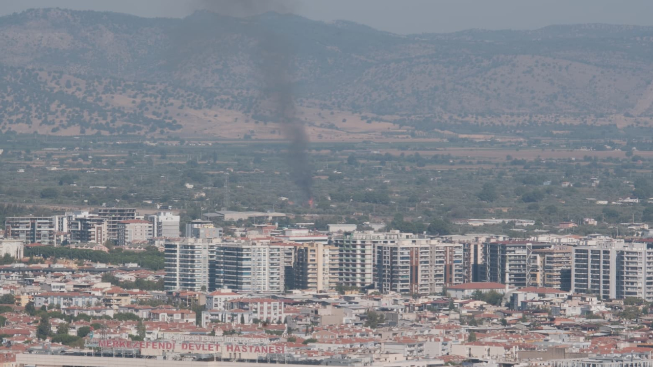 Muradiye Yolu’ndaki Palet Fabrikasında Korkutan Yangın