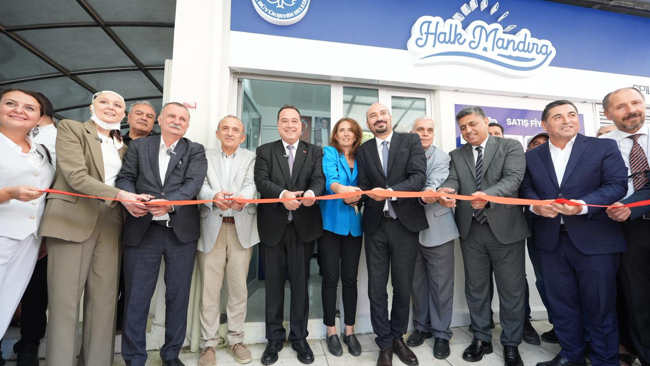 Yunusemre’de Halk Mandıra Hizmete Açıldı