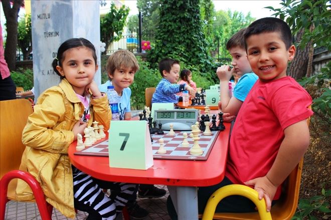 Anaokulları arasında ilk satranç turnuvası