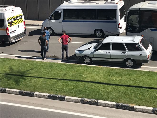 Fatih Köprülü Kavşağında yine Kaza