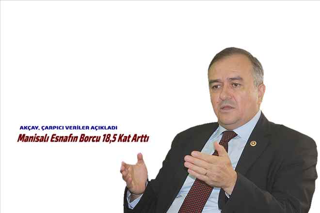 Manisalı Esnafın Borcu 18,5 Kat Arttı