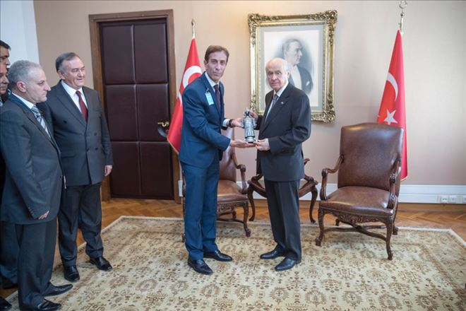 Özten ve Yönetiminden Bahçeliye Ziyaret