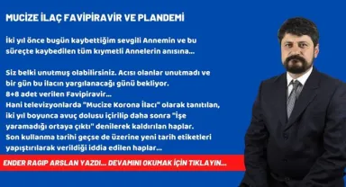 Mucize İlaç Favipiravir ve Plandemi