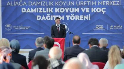 Aliağa’da Üreticiye Hibeli Koç ve Koyun Desteği