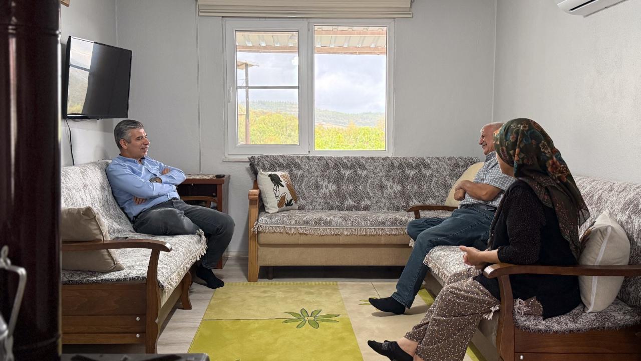 Başkan Sercan Okur, Kırsal Mahallelerde Vatandaşlarla Buluştu