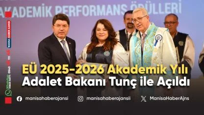 Ege Üniversitesi Akademik Yılı Bakan Tunç ile Açıldı