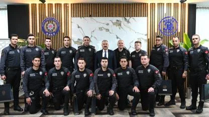 Emniyet Müdürü Aktaş’tan Çevik Kuvvet TOMA Ekibine Teşekkür